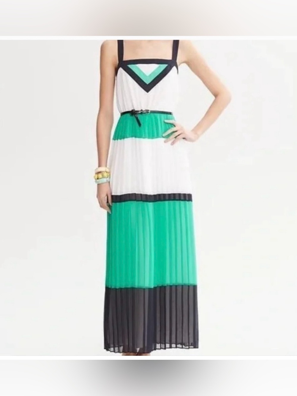 Banana Republic Milly Collection Size 10 Maxi Dress